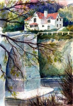 Watercolor Painting - sc136 water color